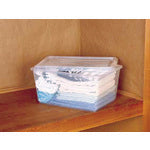 IRIS 220057 クリアBOX CB−38 クリア/ホワイト CB-38 1 個