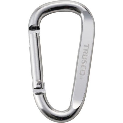 TRUSCCO 정리 사 카라비나 선경 6mmX60mm D형 실버 10개 TKN660SV10P 1조
