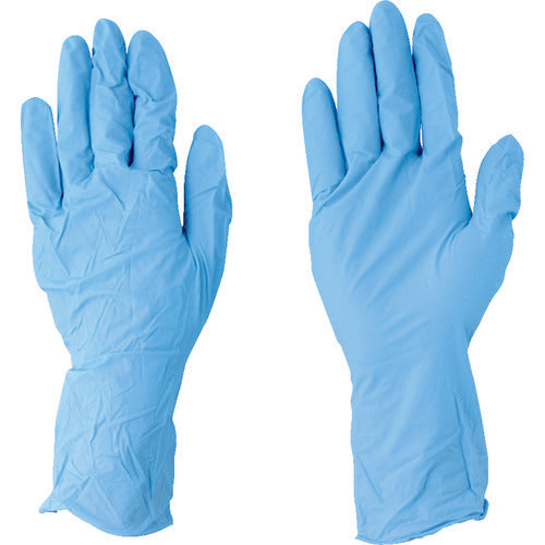 Kawanishi Nitrile Rubber Disposable Gloves, Nitrile Disposable Gloves, Long, L Size (100 pieces) 2038-L, 1 box