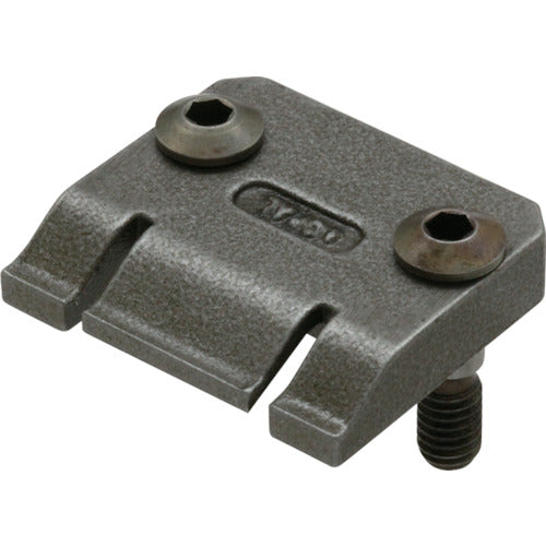 イマオ クランプ(工作機械用)ホールドダウンストッパー(ダブルタイプ) ねじ寸法M4×0.7 幅25×奥行22×高さ6.5mm KPHS25110 1 個