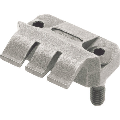 イマオ クランプ(工作機械用)ホールドダウンストッパー(シングルタイプ) ねじ寸法M4×0.7 幅25×奥行22×高さ10mm KPHS25115 1 個