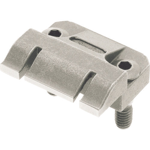 イマオ クランプ(工作機械用)ホールドダウンストッパー(ダブルタイプ) ねじ寸法M4×0.7 幅25×奥行22×高さ10mm KPHS25120 1 個