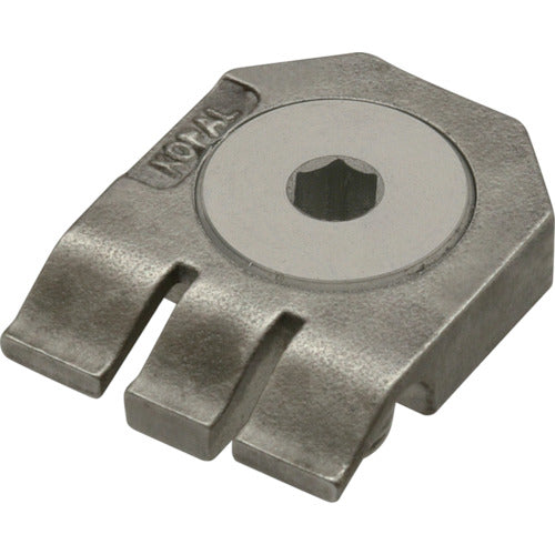 イマオ クランプ(工作機械用)ホールドダウンストッパー(スイベルタイプ) ねじ寸法M6×1 幅20×奥行25×高さ5mm KPHS25125 1 個