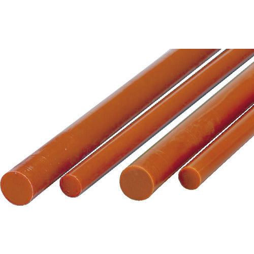 INOAC Abrasion-resistant urethane rubber Logran round bar φ20 x 500 Brown B20500 1 piece