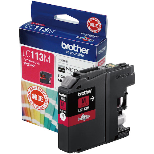ブラザー インクカートリッジ LC113M マゼンタ LC113M 1 個