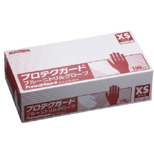 크레시아 프로텍 가드 블루 니트릴 글로브 XS 69301 1 상자