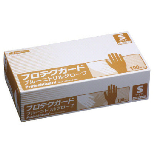 크레시아 프로텍 가드 블루 니트릴 장갑 S 69311 1 상자