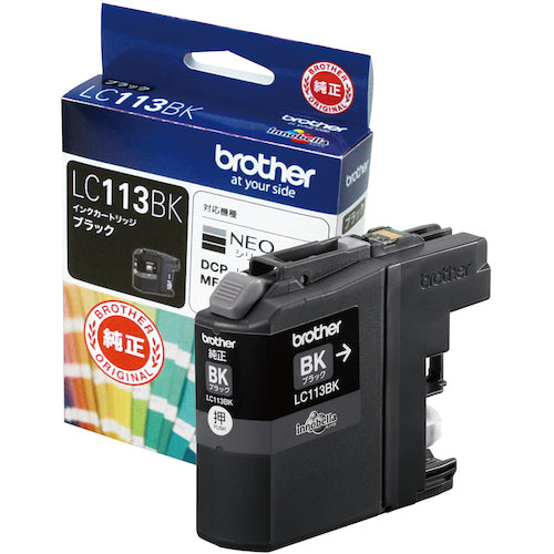 ブラザー インクカートリッジ LC113BK ブラック LC113BK 1 個