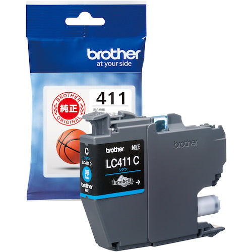 Brother Ink Cartridge LC411C Cyan LC411C 1 pc