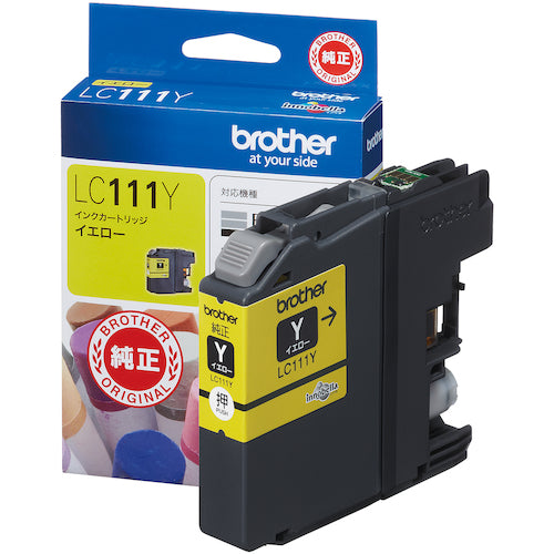 ブラザー インクカートリッジ LC111Y イエロー LC111Y 1 個