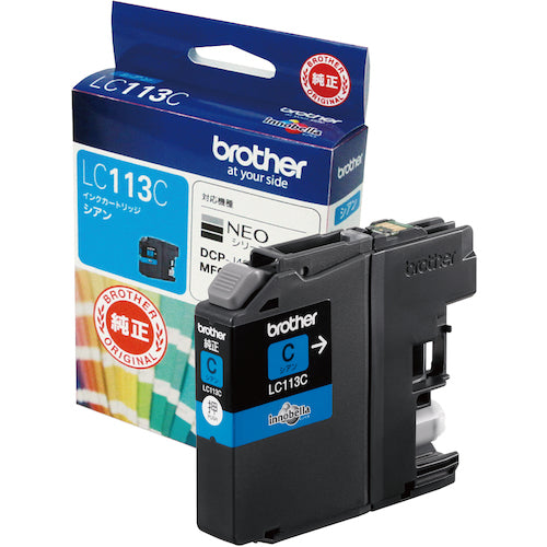 ブラザー インクカートリッジ LC113C シアン LC113C 1 個
