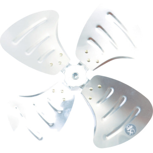 TRUSCO 45cm Aluminum Blade (Shaft Hole Diameter Φ10mm) TFBA-45-10A 1 pc