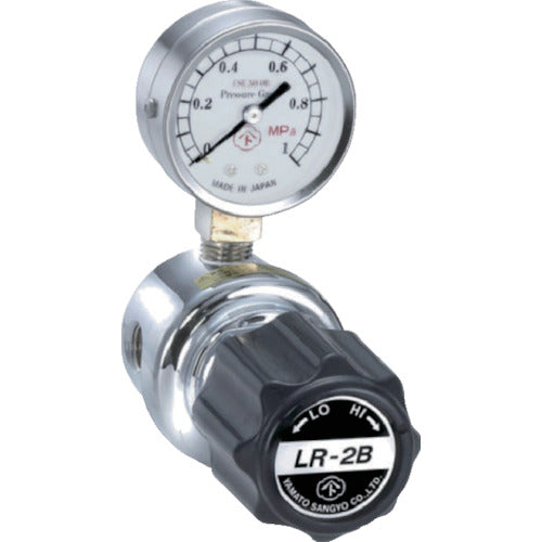 YAMATO 分析機用ライン圧力調整器 LR-2B-R-L1-0101-10-F 1 個