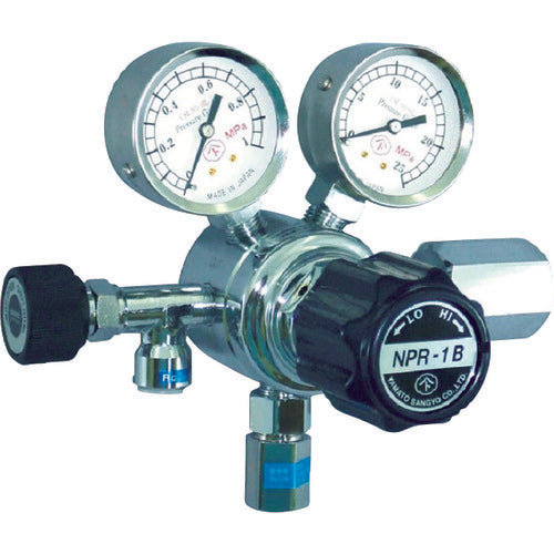 YAMATO Pressure Regulator for Analytical Instruments NPR-1B NPR-1B-R-12N01-2210-F-H2 1 pc