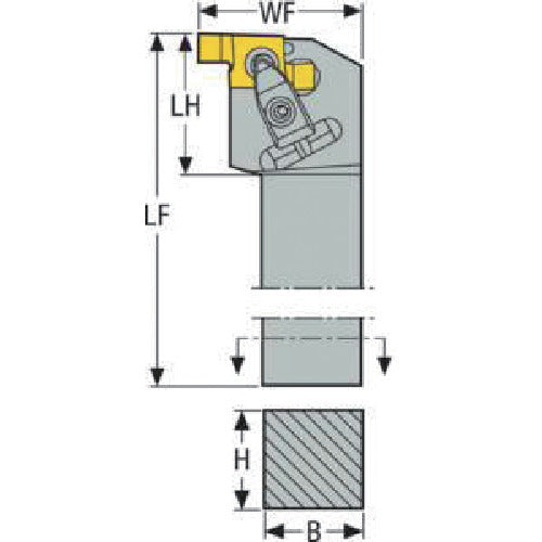 セコ 旋削 ねじ切り用ホルダー CEAR2525M20QHD 1 個