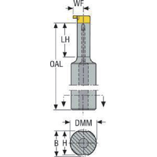 SECO Turning Grooving Holder A16H-SGXN11-25 1 pc