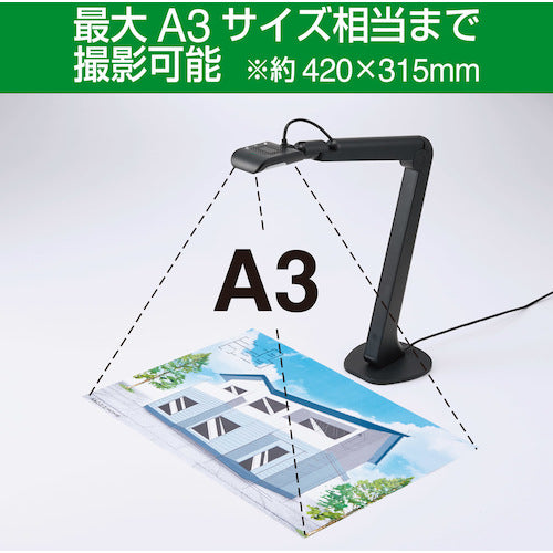 KING JIM Free Angle USB Camera Black SUC10-BK 1 unit