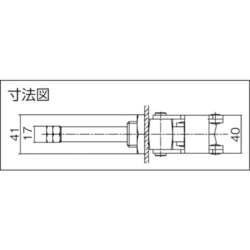 スーパー 押し引き兼用型トグルクランプ ベース・タイプ:ブラケット 最大支持力:3.18kN TPPM250 1 個