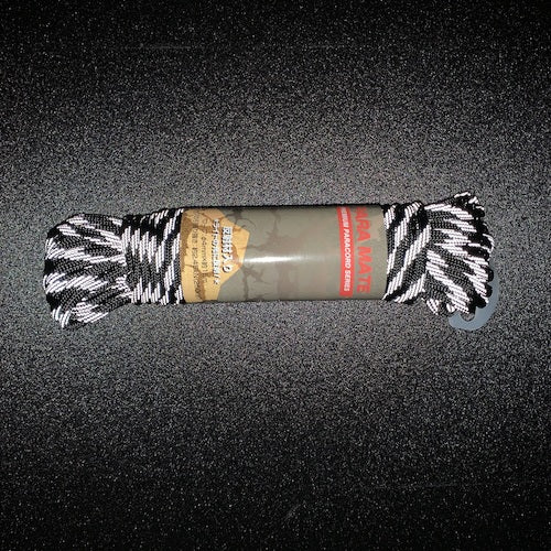 ユタカメイク パラメイトロープ(反射タイプ) 4mm×15m 黒 PMHR-02 1 本