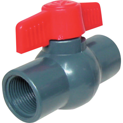 IWA Plastic (PVC) Pipe Fitting Ball Valve Screw Type 48BVN032P 1 pc