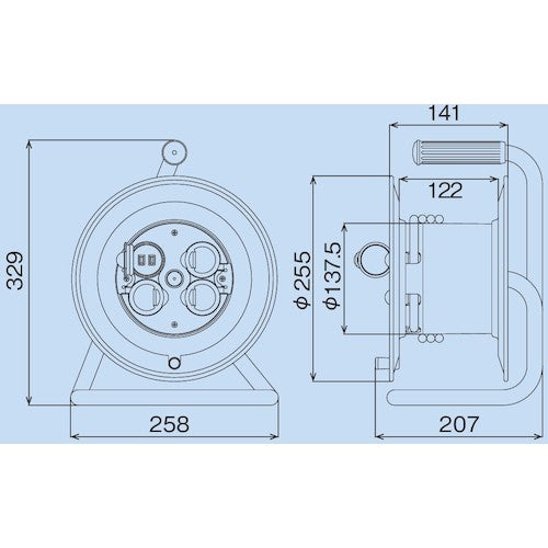 ハタヤ シンサンデーレインボーリール CC-20S 1 台