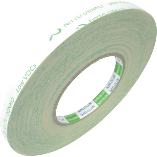 Nitto Low VOC Removable Double-Sided Tape No. 5000E 15mm x 20m White 5000E-15 1 Roll