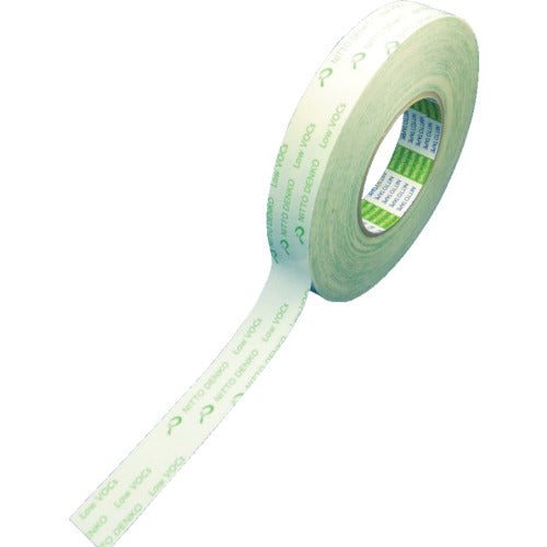 Nitto Low VOC Removable Double-Sided Tape No. 5000E 25mm x 20m White 5000E-25 1 Roll