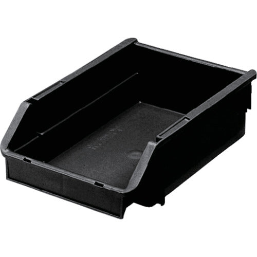 ヒシ 導電T型コンテナ(ネスティングタイプ) W192×D285×H90 黒 T-3-E-BK 1 個