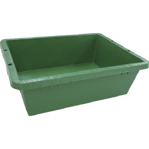 安全興業 プラ舟 プラ箱40 緑 PURA-40G 1 個