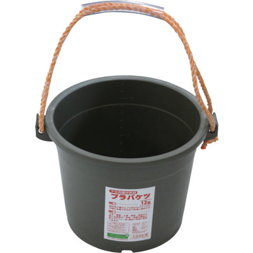 안전 흥업 플라 버킷 13형 그레이 BAKE-GR 1개