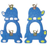 安全興業 単管バリケード トータス君 ブルー KAME-B 1 個