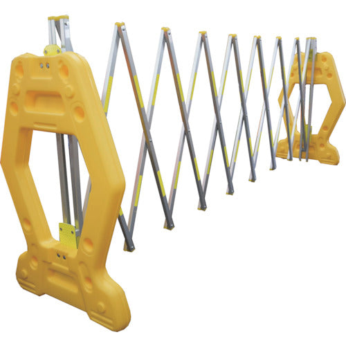 안전 흥업 현장용 간이 알루미늄 게이트 AZ 게이트 황(반사 부착) 4M AZG-YP2 1개