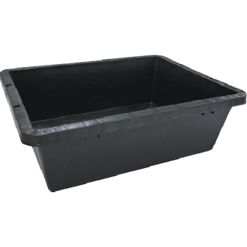 安全興業 プラ舟 プラ箱40 黒 PURA-40B 1 個