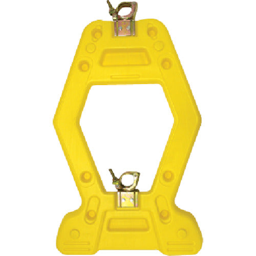 安全興業 樹脂製表示スタンド AZスタンド イエロー AZY 1 個