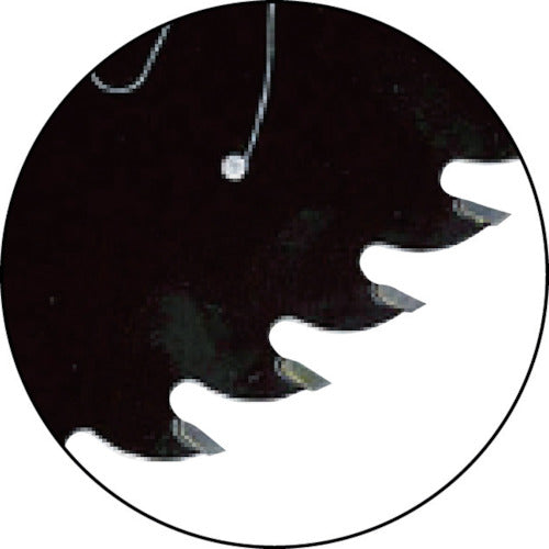 TRUSCO 木工用チップソー ブラックレーザー Φ165 TMCL-16552 1 枚