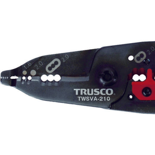 TRUSCO 【売切廃番】電工VAストリッパー TWSVA-210 1 丁