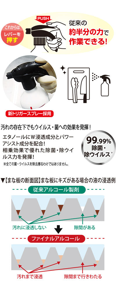 파이널 알코올 / 206836 500mL 1병