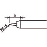 굿 온조 납땜 인두 RX-802ASPH용 교환 인두 RX-80HRT-PHSB 1개