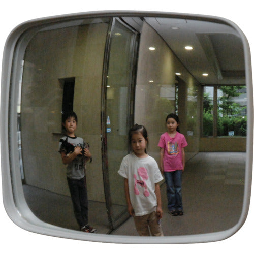 Hikari Garage Mirror, Thin Adhesive Tape Mounting Type, GMT-1916, 1 pc