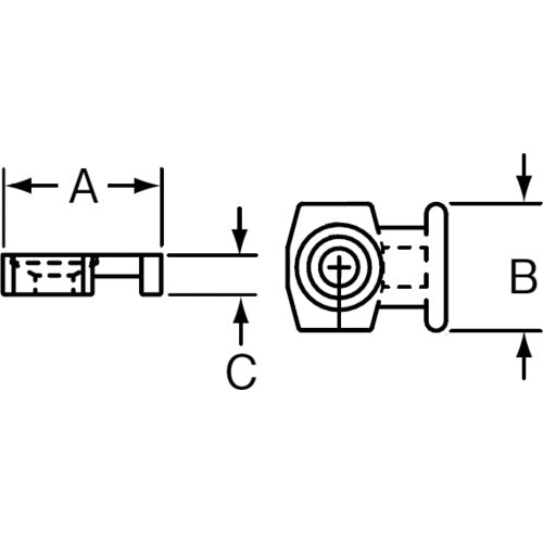 PANDUIT 薄型固定具 (100個入) LPMM-S2-C 1 袋