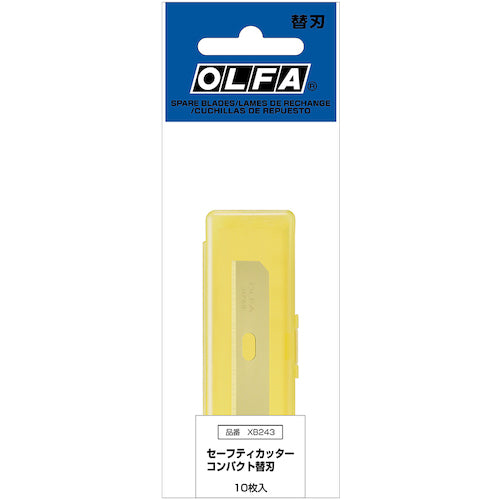 OLFA Safety Cutter Compact Replacement Blades 10pcs XB243 1 box
