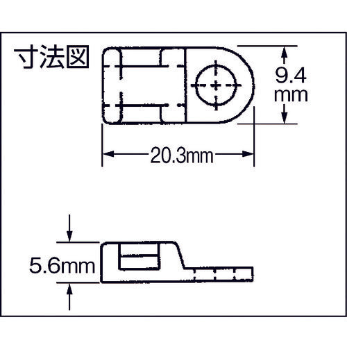 PANDUIT 슈퍼 그립 전용 타이 앵커 내후성 나일론 66 100개입 TASG1S8-C0 1봉