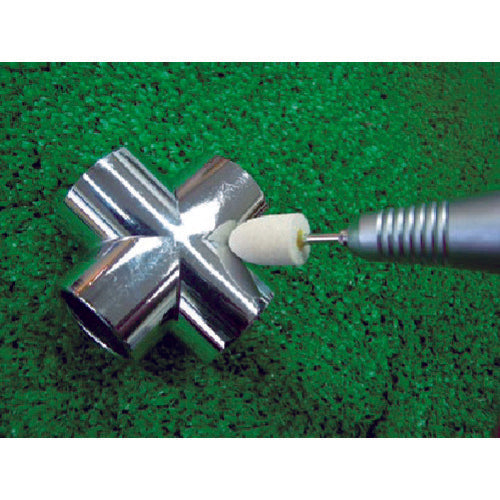 Yanase Yellow Felt Axle Wheels Bullet Type 13x25x3 FET13253 10 pcs