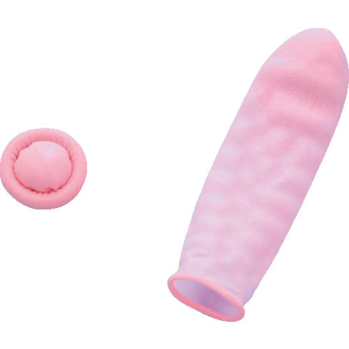 Teijin Latex Anti-Static Finger Cots, High Grip Roll Type S, 1440 Pieces, F200A-T-FR S, 1 Bag