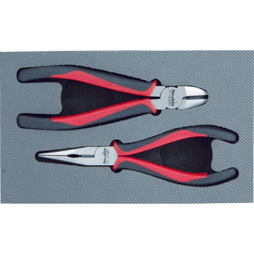 Pro−Auto 1/4DR.51PCミニチェストツールセット ブラック MC-0251BL 1 S