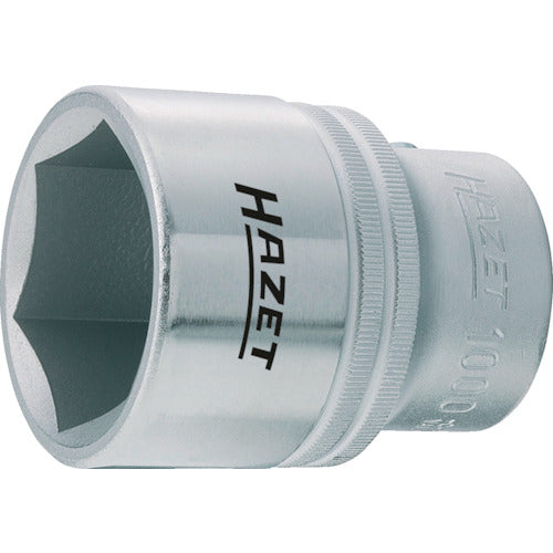 HAZET 소켓 렌치(6각 타입・삽입각 19mm・대변 41mm) 1000-41 1개