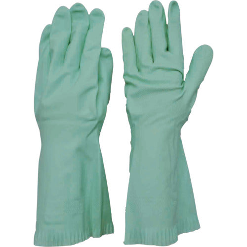 던롭 천연 고무 중간 두꺼운 뒤모 첨부 L 그린 6336 1 쌍