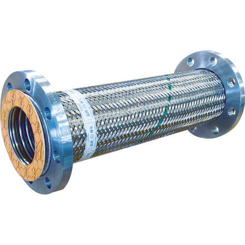 TOFLE Flexible Metal Hose Flangeless Welded Type Flexible 10K SS400 65A x 500L TF-23065-500 1 pc