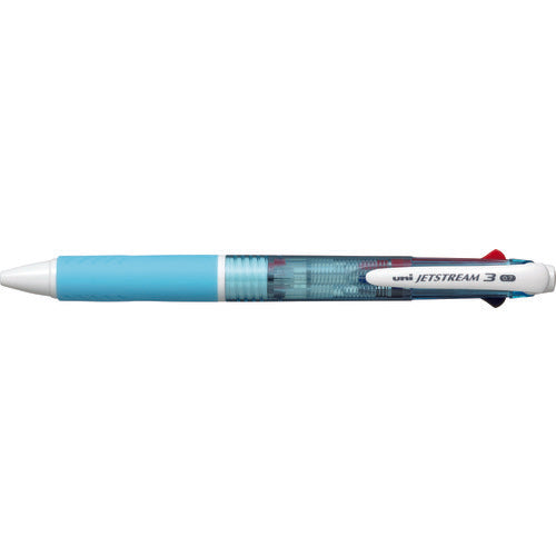 uni Jetstream 3-color ballpoint pen, light blue, SXE340007.8, 1 piece