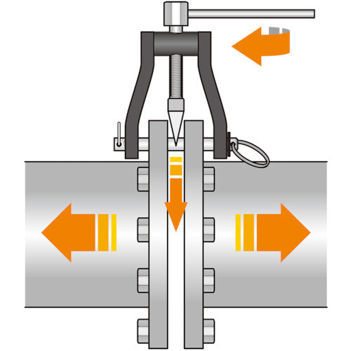 Asada フランジスプレッダ 4 S784002 1 台